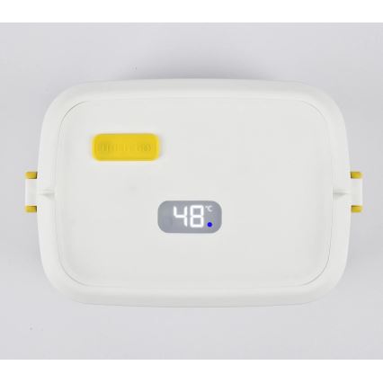 G3Ferrari G1016601 - Električni grijač hrane VITTO 48W/230V 0,8 l bijela/žuta