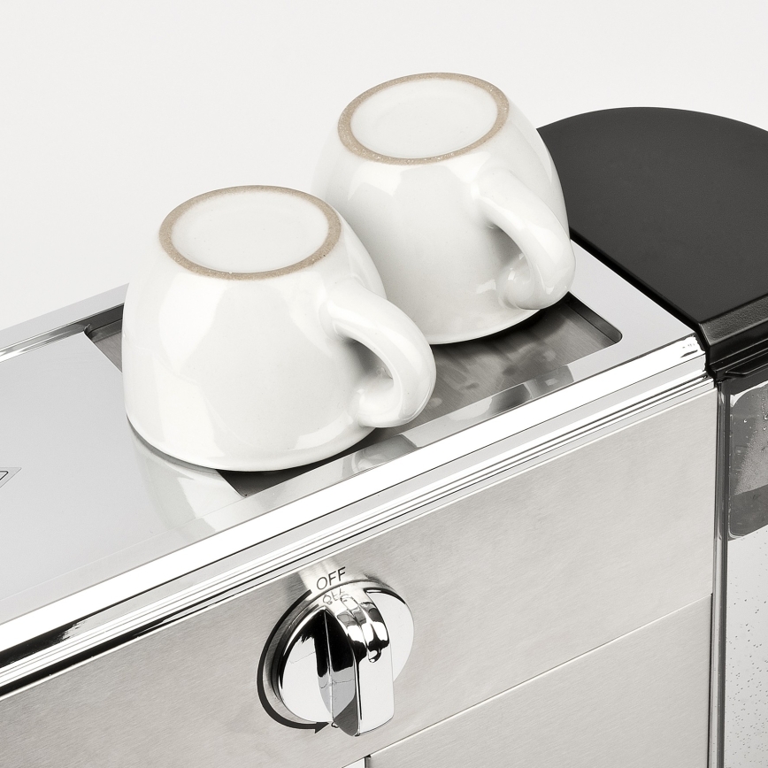 G3Ferrari G1018900 - Aparat za espresso s polugom TIFFANY 1350W/230V 15 bar, od nehrđajućeg čelika