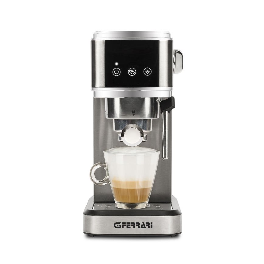 G3Ferrari G1018900 - Aparat za espresso s ručnom polugom, 1350 W / 230 V, 15 bar, nehrđajući čelik