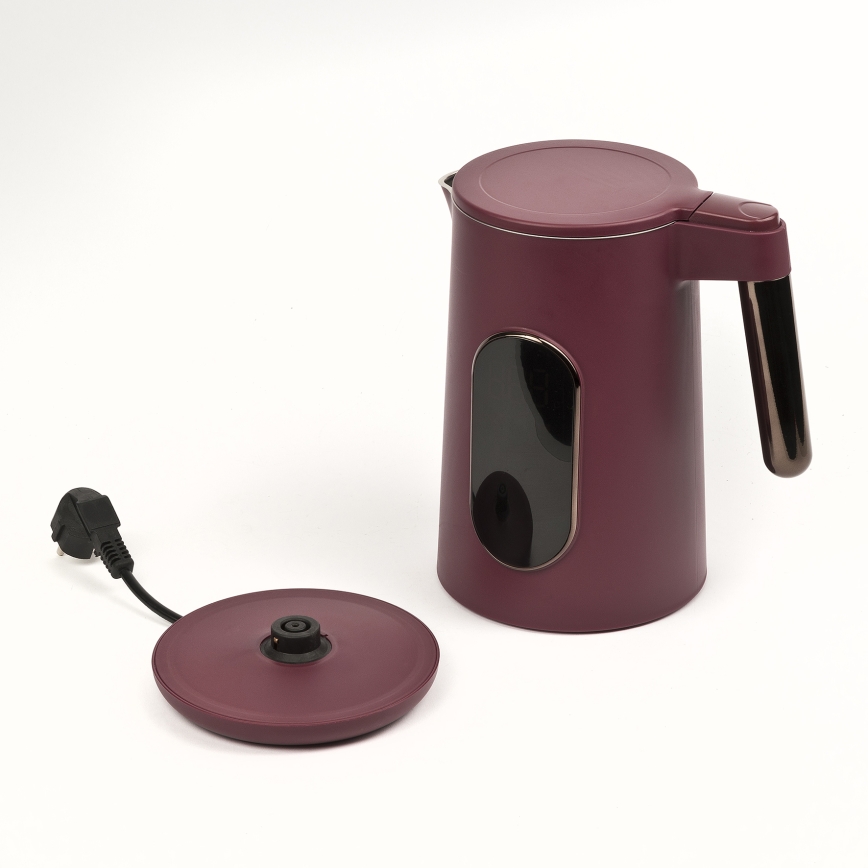 G3Ferrari G1020502 - Električno kuhalo za vodu 1,7 l, 2200 W/230 V, crveno