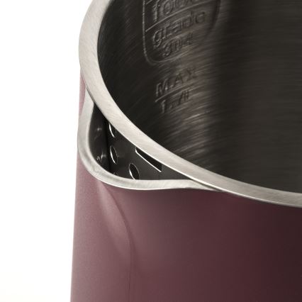 G3Ferrari G1020502 - Električno kuhalo za vodu 1,7 l, 2200 W/230 V, crveno