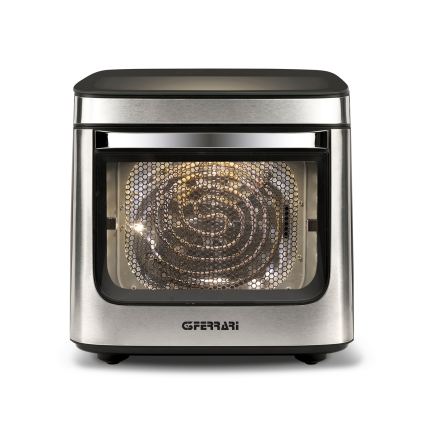 G3Ferrari G1021900 - Zračna friteza FRIGGISANO 1800 W/230 V, 13 l nehrđajući čelik/crna