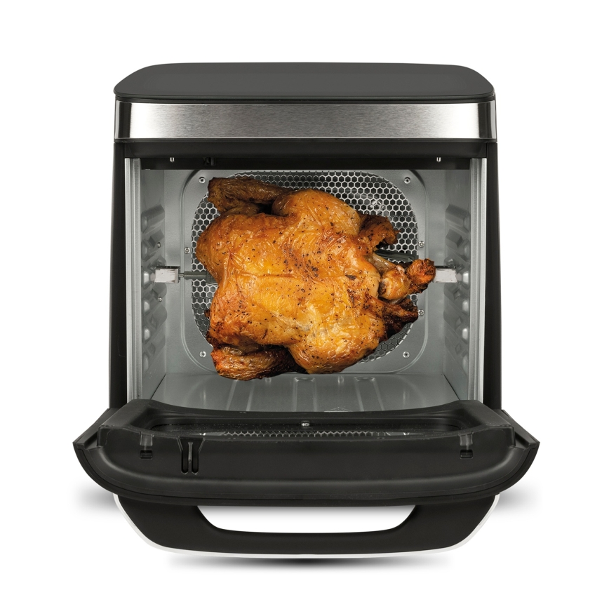 G3Ferrari G1021900 - Zračna friteza FRIGGISANO 1800 W/230 V, 13 l nehrđajući čelik/crna