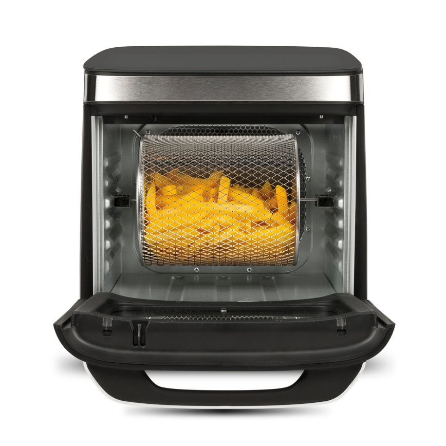 G3Ferrari G1021900 - Zračna friteza FRIGGISANO 1800 W/230 V, 13 l nehrđajući čelik/crna