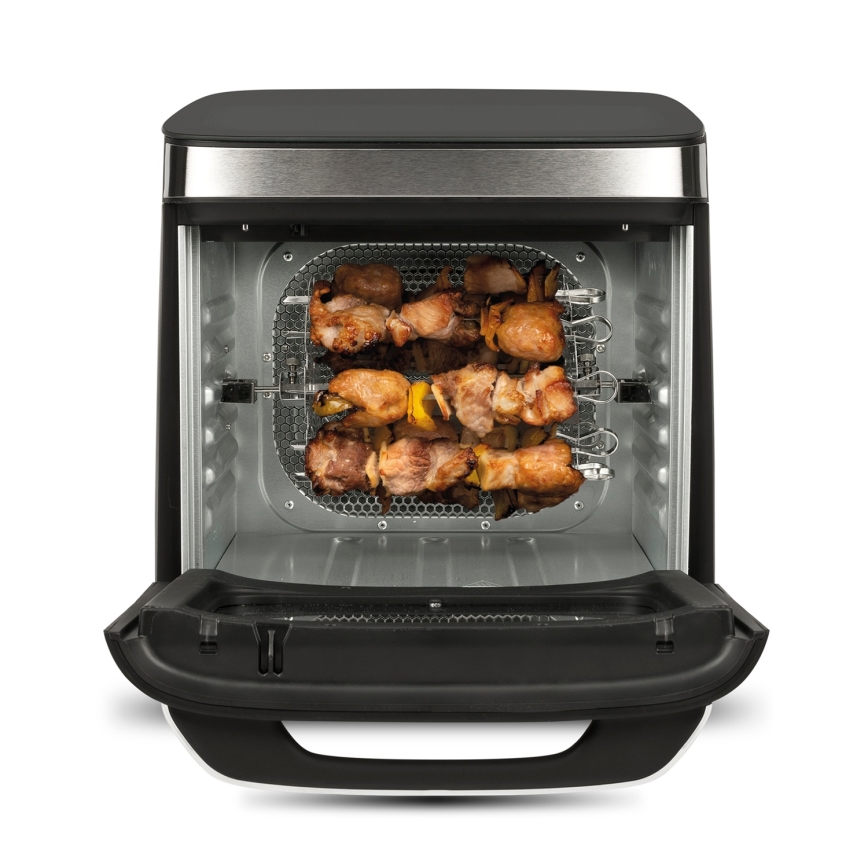 G3Ferrari G1021900 - Zračna friteza FRIGGISANO 1800 W/230 V, 13 l nehrđajući čelik/crna