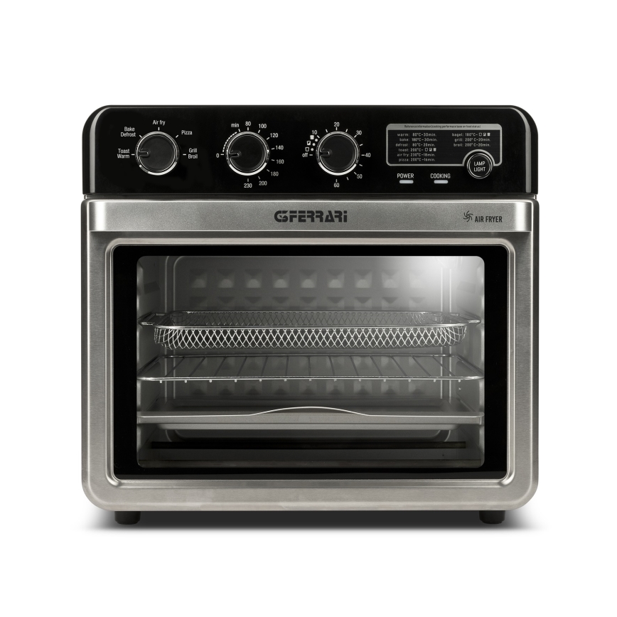 G3Ferrari G1022100 - Pećnica na vrući zrak s fritezom 2000W/230V 32 l inox