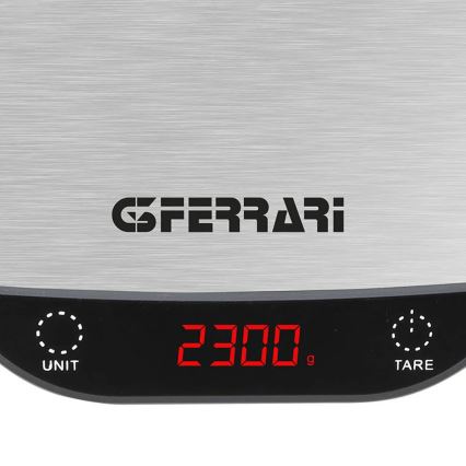 G3Ferrari G2009600 - Kuhinjska vaga PATTY 2xAAA nehrđajući čelik