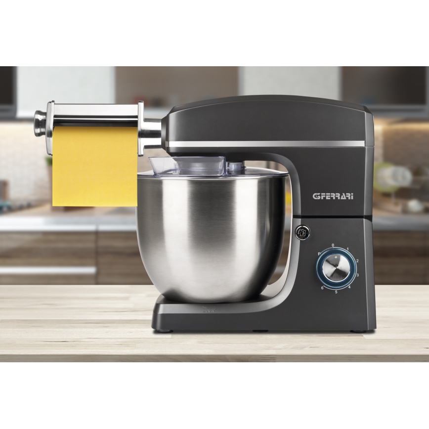 G3Ferrari G20113 -Kuhinjski robot s posudom od nehrđajućeg čelika PASTAIO 10 l 2200W/230V siva