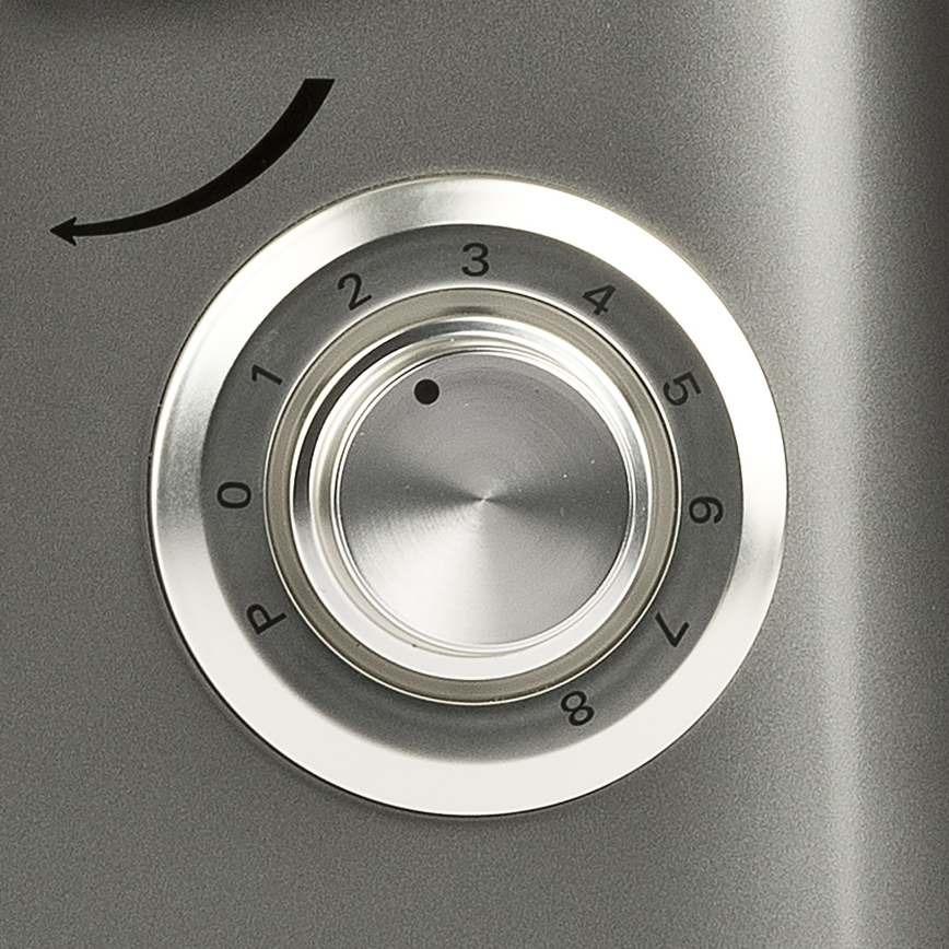 G3Ferrari G2016400 - Stolni mikser s dvostrukim kukama PASTAIO 8 l 1800W/230V matni krom