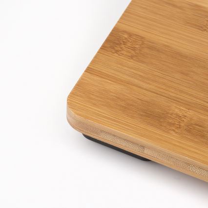 G3Ferrari G30042 - Digitalna osobna vaga 2xAAA bambus