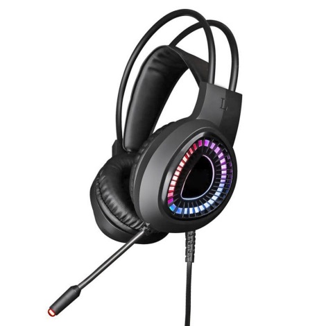 Gaming LED RGB slušalice VARR s mikrofonom 7.1