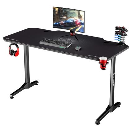 Gaming stol 140 x 66 cm crna