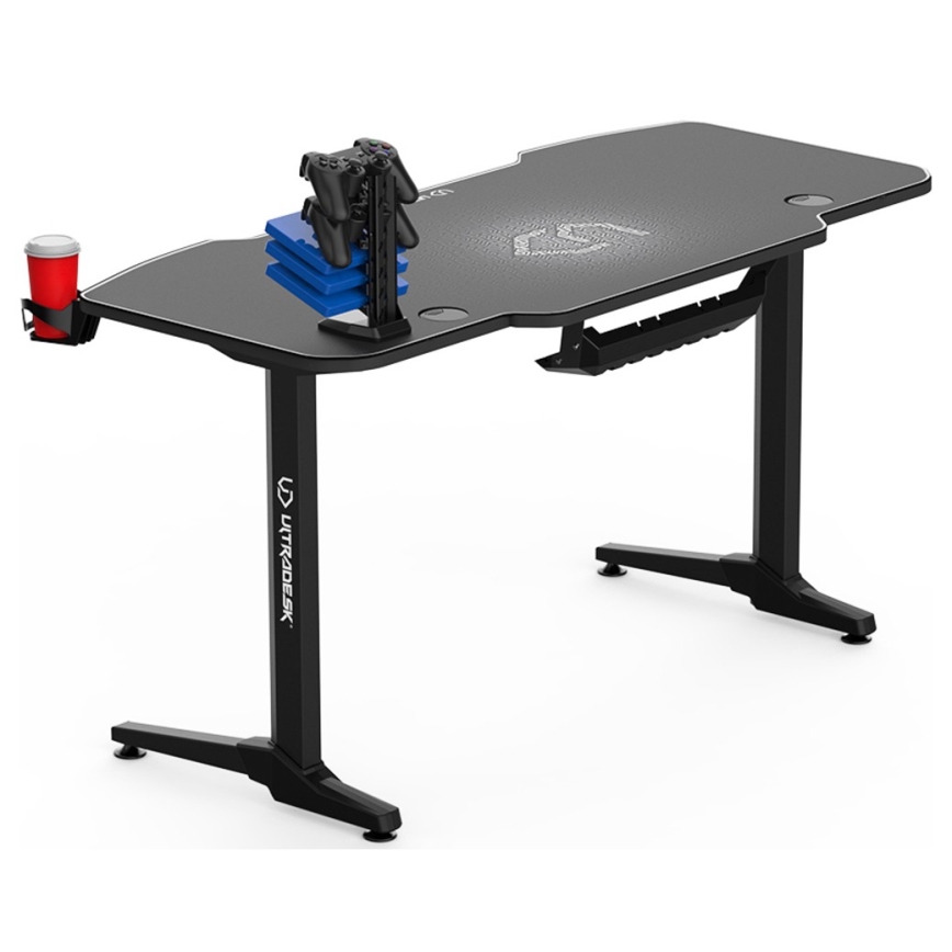 Gaming stol 140 x 66 cm crna