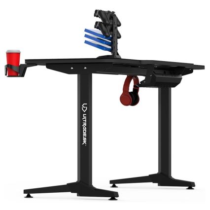 Gaming stol 140 x 66 cm crna