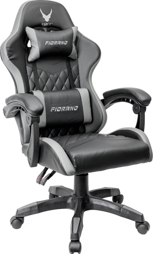 Gaming stolica FIORANO crna/siva