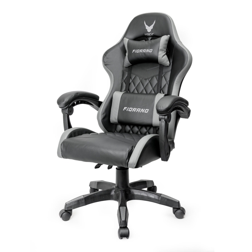 Gaming stolica FIORANO crna/siva