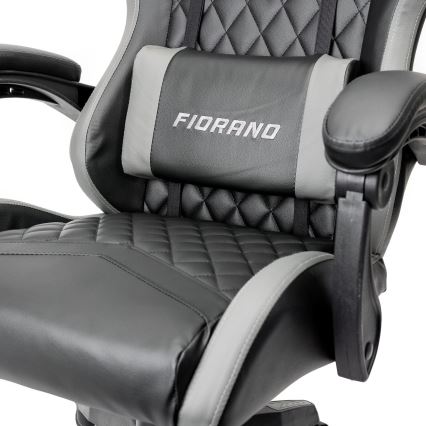 Gaming stolica FIORANO crna/siva