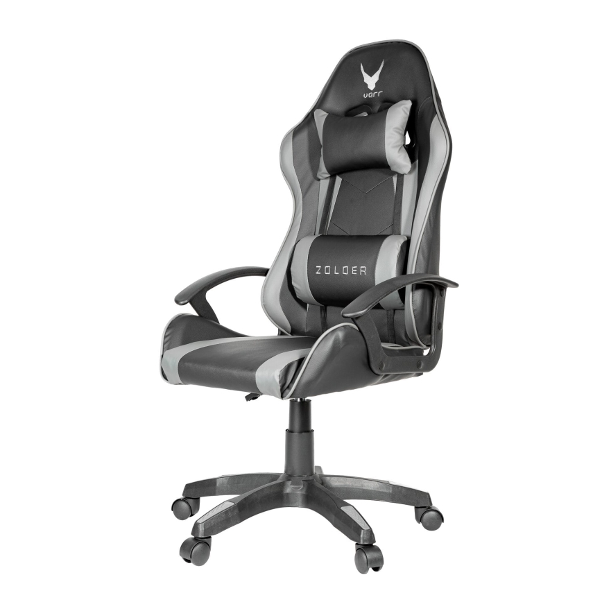 Gaming stolica VARR Zolder crna/siva