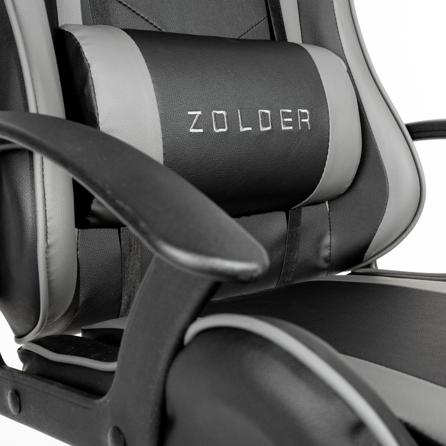 Gaming stolica VARR Zolder crna/siva