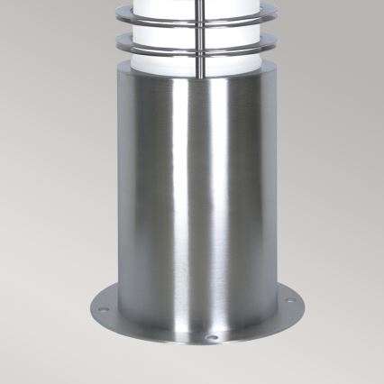 Garden Zone - Vanjska lampa SANDBANKS 1xE27/60W/230V IP44 mat krom
