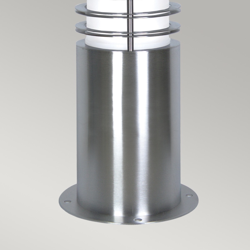 Garden Zone - Vanjska lampa SANDBANKS 1xE27/60W/230V IP44 mat krom