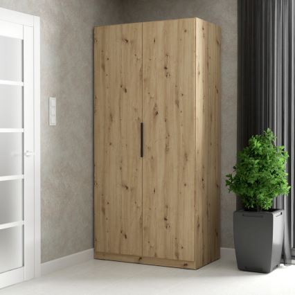 Garderobni ormar MARO 100x213 cm Artisan hrast
