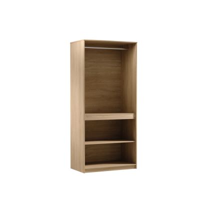 Garderobni ormar MIYABI 90x198x52 cm, hrast Cremona