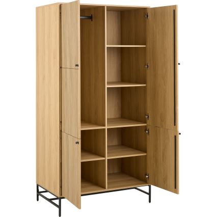 Garderobni ormar OLIVIA 99x200 cm hrast