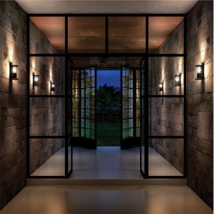 Gardino LX6051 - LED Solarna zidna svjetiljka DANTELION LED/2,2W/3,7V IP54