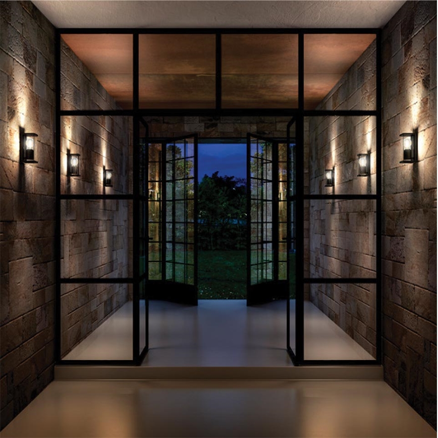 Gardino LX6051 - LED Solarna zidna svjetiljka DANTELION LED/2,2W/3,7V IP54