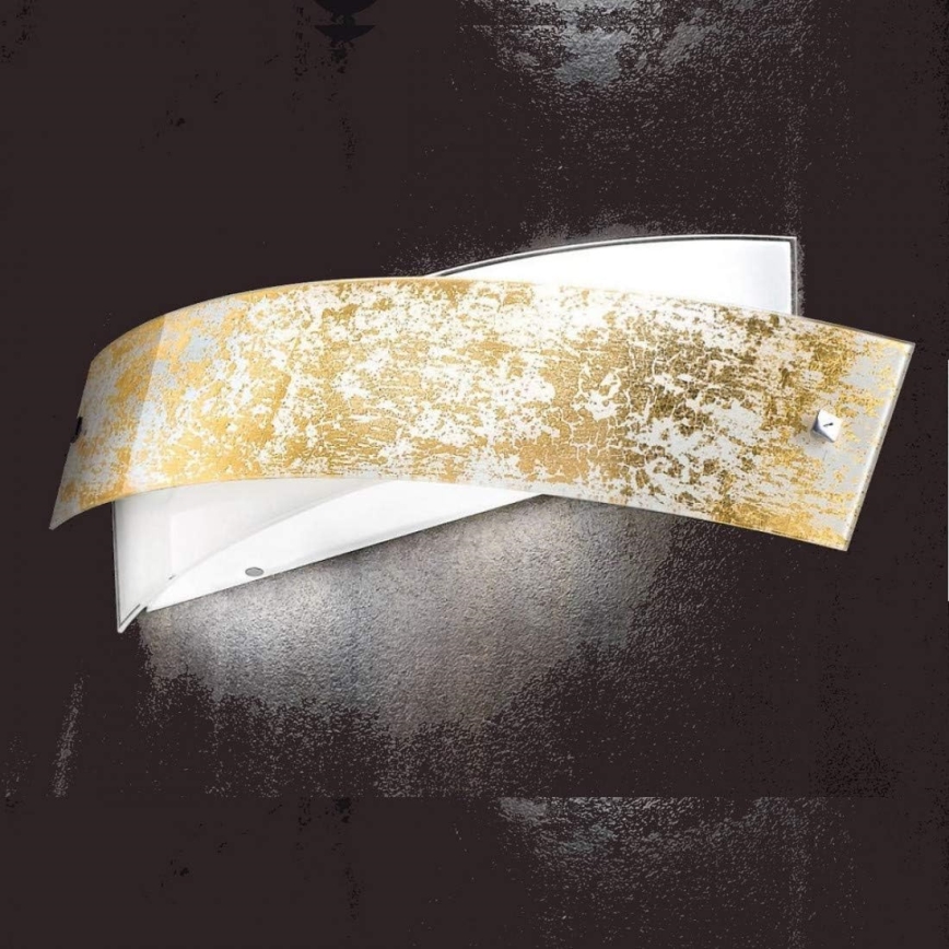 Gea Luce CAMILLA A M oro - Zidna svjetiljka CAMILLA 4xE14/28W/230V 54 cm zlatna