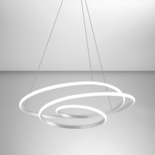 Gea Luce DIVA S G BIANCO - LED Prigušivi luster na sajli DIVA LED/44W/230V bijela