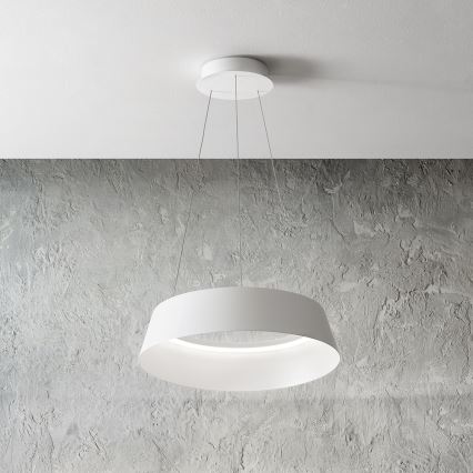 Gea Luce JULIETTE S B - LED Prigušivi luster na sajli JULIETTE LED/50W/230V bijela