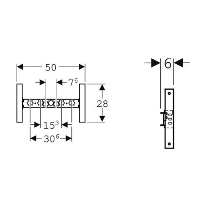 Geberit 111.770.00.2 - Ugradni modul za bateriju Duofix