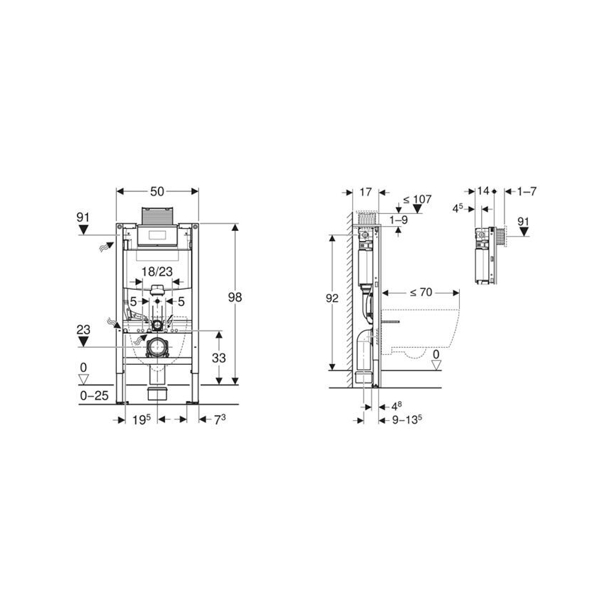 Geberit 115.063.21.1 - Držač za štapić DuoFresh