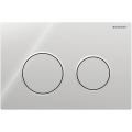 Geberit 115.085.KH.1 - Tipka za ispiranje Omega20 21,2x14,2 cm sjajni krom/matirani krom