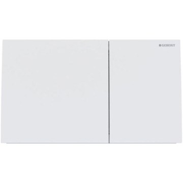 Geberit 115.622.JT.1 - Tipka za ispiranje Sigma70 25x14,6 cm mat bijela