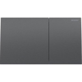 Geberit 115.622.QD.1 - Tipka za ispiranje Sigma70 25x14,6 cm crni krom