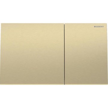 Geberit 115.622.QF.1 - Tipka za ispiranje Sigma70 25 x 14,6 cm brušeni mesing