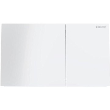 Geberit 115.622.SI.1 - Tipka za ispiranje Sigma70 25x14,6 cm bijela