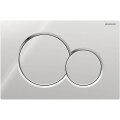 Geberit 115.770.21.5 - Tipka za ispiranje Sigma01 Round 24,6x16,4 cm sjajni krom