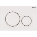 Geberit 115.882.11.1 - Tipka za ispiranje Sigma20 24,6x16,4 cm bijela