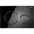 Geberit 115.882.DW.1 - tipka za ispiranje Sigma20 24,6x16,4 cm crna