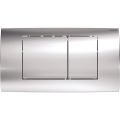 Geberit 115.899.KH.1 - Tipka za ispiranje Twinline30 34x18,5 cm sjajni krom/matni krom