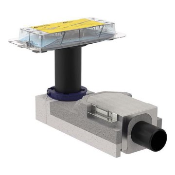 Geberit 154.150.00.1 - Komplet za ugradnju odvodnog žlijeba CleanLine 90-220 mm