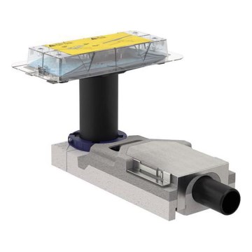 Geberit 154.152.00.1 - Komplet za grubu montažu za tušne kanale CleanLine 65-90 mm