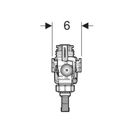 Geberit 240.705.00.5 - Ventil za punjenje za ugradbene vodokotliće, tip 383