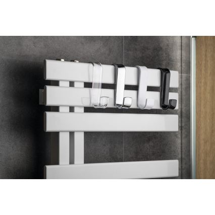 Gedy - Kuka za radijator crna/termoplastika