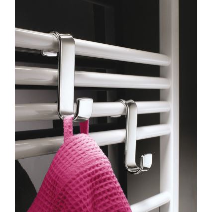Gedy - Kuka za radijator sjajni krom/termoplast