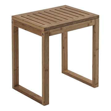 Gedy - Kupaonska stolica HIMALAYA 39,5x44,3 cm bambus